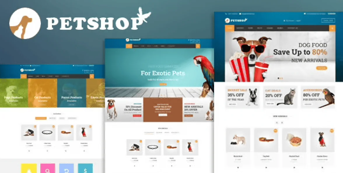 Petshop WordPress Theme