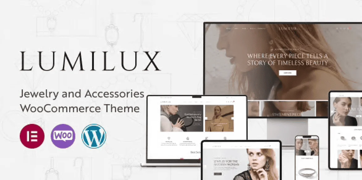 Lumilux – Jewelry and Accessories WooCommerce Theme